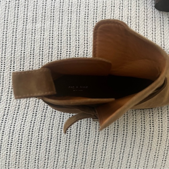 Rag & Bone Walker Suede Buckle Boots - Picture 8 of 12